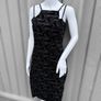 Pre Owned Quiz Vintage 90s Glitter Swirl Mini Dress Image 5