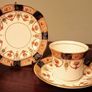 Vintage Colclough China Imari Style Tea Set. Bone China.Made in Longton, England. Image 6