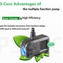 25W/35W/45W Adjustable Submersible water pump fish tank aquarium mini circulation pump ultra-quiet Image 2
