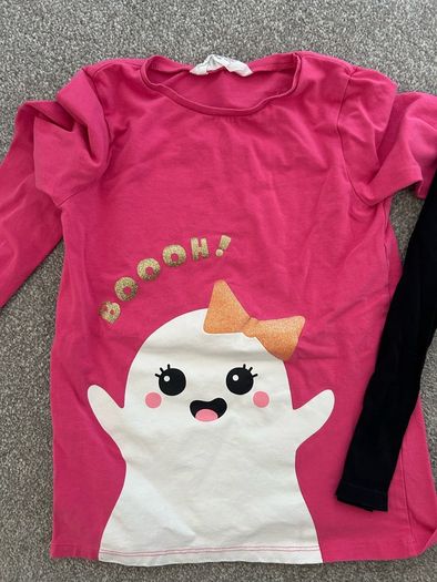6-8y Halloween Tops H&M x 2