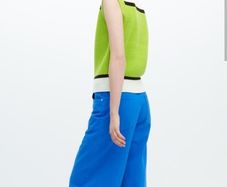 Marni x Uniqlo V-Neck Knit Vest Lime Green Size XS