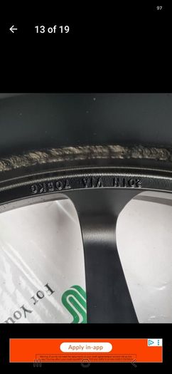 19" Work Gnosis CV201 Alloy Wheels