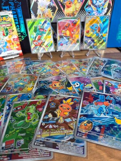 Complete First Partner Illustration Collection - All 9 starter trios NM