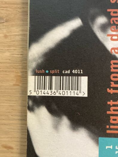 Lush Split 1994 4AD Pressing