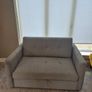 Grey 2 Seater Sofa Bed - Excellent Condition Image 3