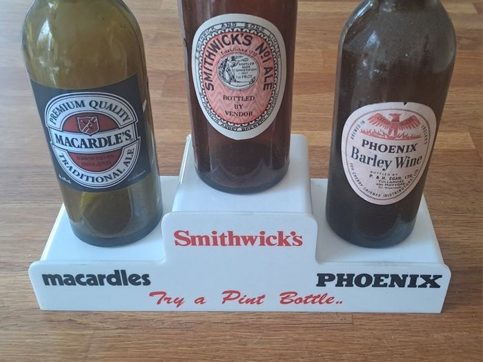Vintage Bottle Stand for Smithwicks, Phoenix and MacArdles