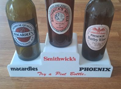 Vintage Bottle Stand for Smithwicks, Phoenix and MacArdles