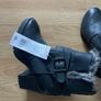 Black Boots with Fur Trim Image 5