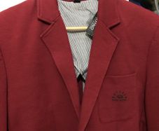 Red blazer mens
