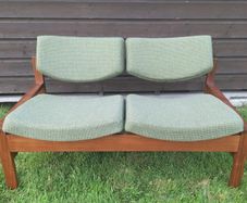 Mid Century Vintage Crannac Bunbeg Two Seater Settee