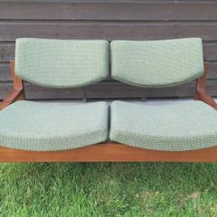 Mid Century Vintage Crannac Bunbeg Two Seater Settee