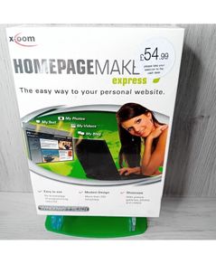 Homepage Express Maker 7 - New In Box - Rare Retro Software X-oom