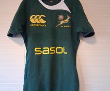 South Africa Rugby Jersey.  Official Canterbury Players Spec On Field Home Jersey. Super Rare Jersey. Collect In Dublin Or Receive Via Post.