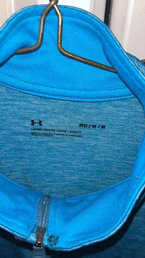 Armour Tech 1/4 Zip Medium Bright Day Blue