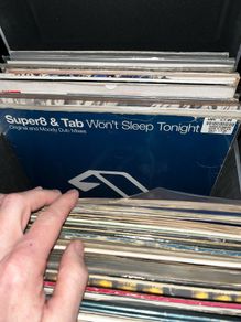 Super 8 & tab wont sleep tonight 12" vinyl