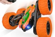 Remote Control Car Toy for Kids, 2.4G RC Car Double Side 4WD Crawler Stunt Racing Car Offroad Fast Car Game Cool Gadget Stocking Filler Xmas Gift Present for Boys Girls Teenager Children (FREE POSTAGE)
