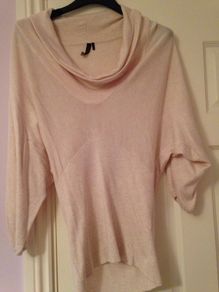 Cream Topshop jumper