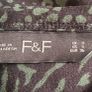 F&F Green and black abstract animal print dress Image 2