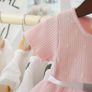 New Summer Girls Sleeveless Flower Tutu Dress Princess Birthday Party Dress size 2-3yrs Image 3
