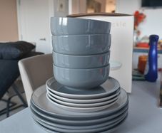 Light Grey Dinner Set