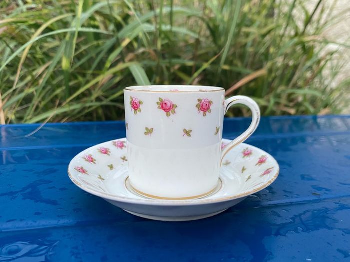 Antique Paragon China demitasse cup and saucer