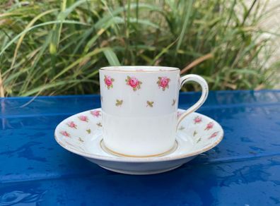 Antique Paragon China demitasse cup and saucer