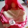 Miniature baby doll beds / bassinetts - handmade Image 4