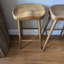 Ash Wood Stools x 4 Image 3