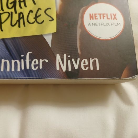 "All the bright places" Jennifer Niven