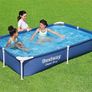 Steel Pro Pool Swimming Pool, Rectangle Above Ground Fast Set Pool, Childrens Detachable Pool (FREE POSTAGE) Image 2