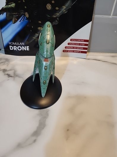 star trek eaglemoss romulan drone