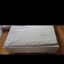IKEA double bed with mattress Image 2