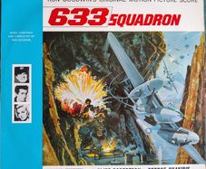 Ron Goodwin - 633 Squadron - Original Motion Picture Score Vinyl LP (1964) UK 1st Pressing Soundtrack Score EX+