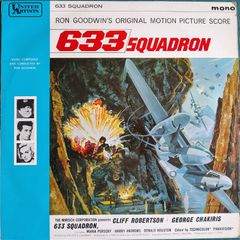 Ron Goodwin - 633 Squadron - Original Motion Picture Score Vinyl LP (1964) UK 1st Pressing Soundtrack Score EX+