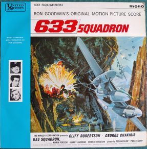 Ron Goodwin - 633 Squadron - Original Motion Picture Score Vinyl LP (1964) UK 1st Pressing Soundtrack Score EX+
