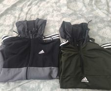 2 Men's Adidas hoodies