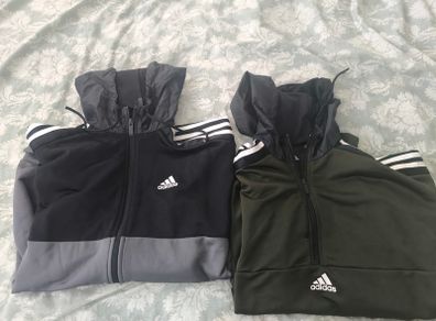 2 Men's Adidas hoodies