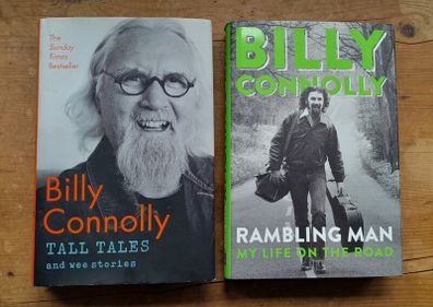 2 Billy Connolly Hardback Books