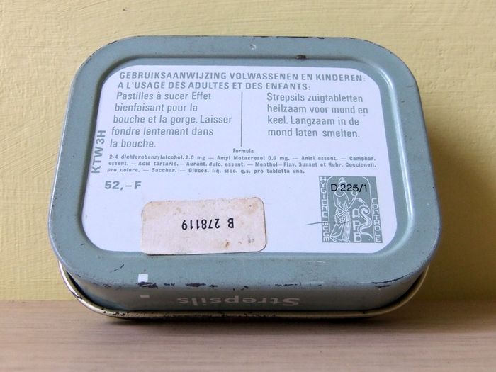 Strepsils Tin