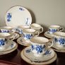 Vintage Clare Blue Floral Pattern Tea Set. Image 10