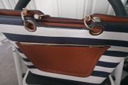New Look stripe shoulder bag