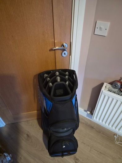 Motocaddy Pro Series Cart Bag Black - Blue