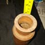 A Beautiful Antique Heavy Ceramic Stoneware Bottle Image 4