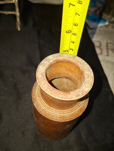 A Beautiful Antique Heavy Ceramic Stoneware Bottle