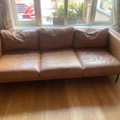 leather sofa