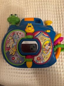 Collection of Children's Toys./ Camera /Lorry/ Stacking Cups / Phone/& ABC chart. - Cups -