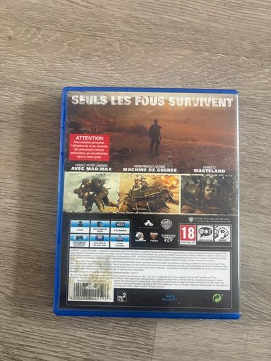 Mad Max  Ps4 Game