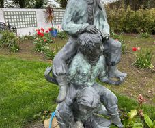 Water pond feature