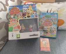 Wii U Animal Crossing New in the Box with figures and cards