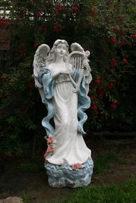 Outdoor Statue of an Angel made from Fiberglass 40"